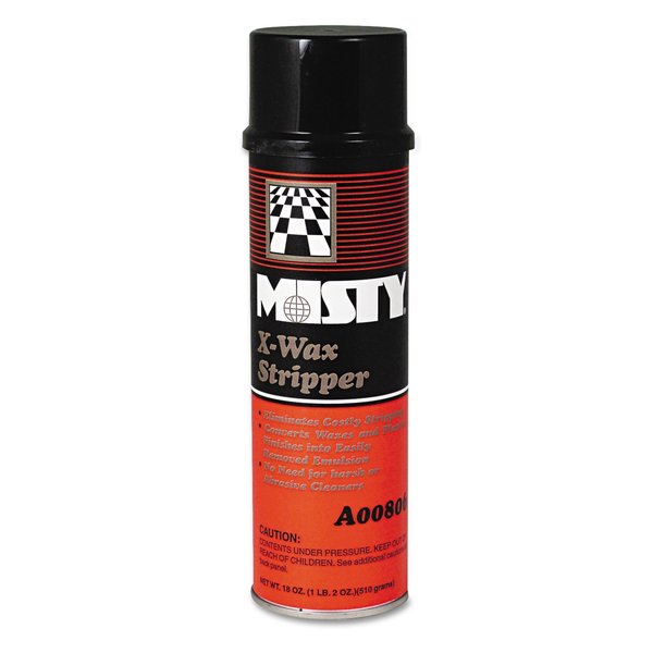 Misty X-Wax Floor Stripper, 18oz Aerosol 1033962EA